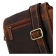 Praktická pánská kožená crossbody