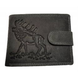 Lovecká kožená peněženka kachna