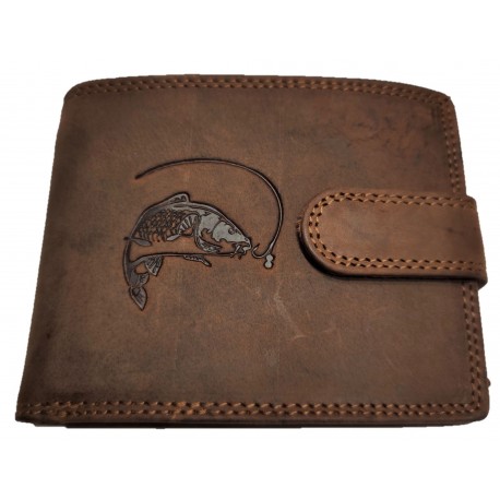 Kožená peněženka kapr