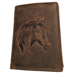 Kožená peněženka kůň
