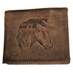 Kožená peněženka kůň