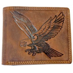 Kožená peněženka dravec