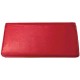 Dámská kožená peněženka červená 