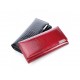 Dámská kožená červená peněženka