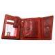 Kožená peněženka Pedro červená