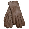 Kožené zateplené rukavice