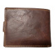 Kožená peněženka z pravé kůže WATER BUFFALO brown