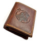 Kožená peněženka znamení zvěrokruhu - Lev