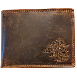 Kožená peněženk PSTRUH