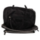Luxusní kožený batoh Black Lagen