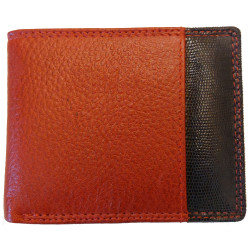 KOŽENÁ ČERVENÁ PENĚŽENKA