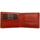 KOŽENÁ ČERVENÁ PENĚŽENKA