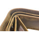 Kožená peněženka hnědý TYGR