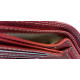 Kožená peněženka výška ŠTIKA RED