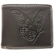 Kožená peněženka MOTÝL BLACK