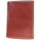 Kožená peněženka výška PSTRUH RED