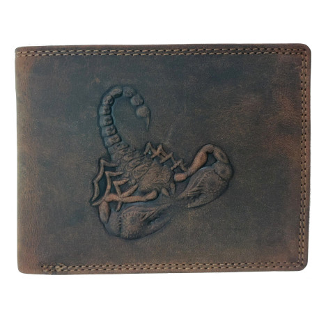Kožená peněženka Scorpion King