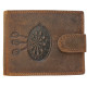 Kožená peněženka šipky