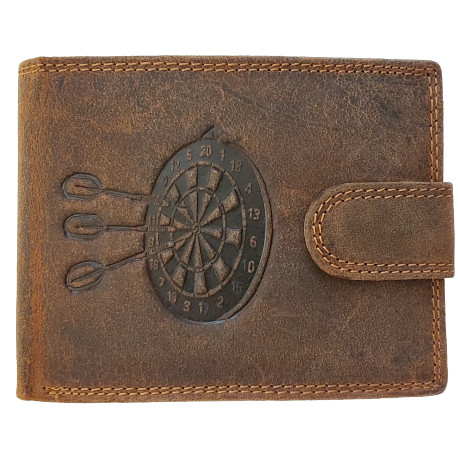 Kožená peněženka šipky
