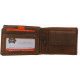 Kožená peněženka brown REBEL RIDERS