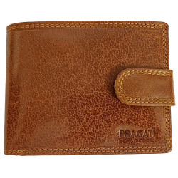 Kožená peněženka z pravé kůže WATER BUFFALO CAMEL
