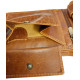 Kožená peněženka z pravé kůže WATER BUFFALO CAMEL