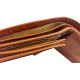 Kožená peněženka z pravé kůže WATER BUFFALO COGNAC